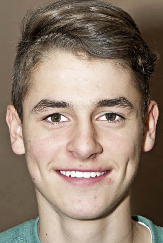 Der 16-jhrige Marco Anlicker aus Neue...uchstalent in der Jugend des FC Basel.  | Foto: Alexander Anlicker