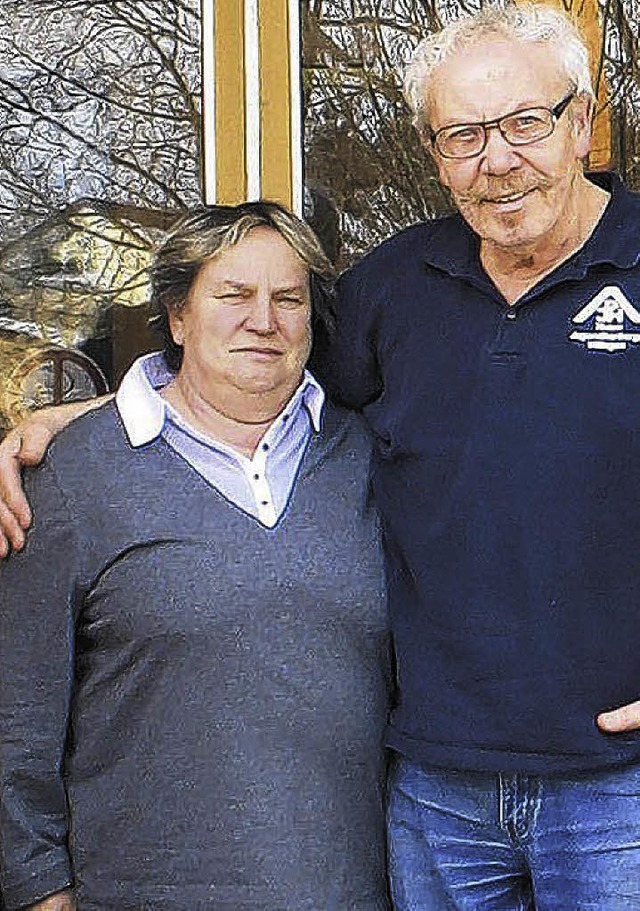 Abschied nach 20 Jahren: die Villinger Herbergseltern Marianne und Manfred Huger  | Foto: SK