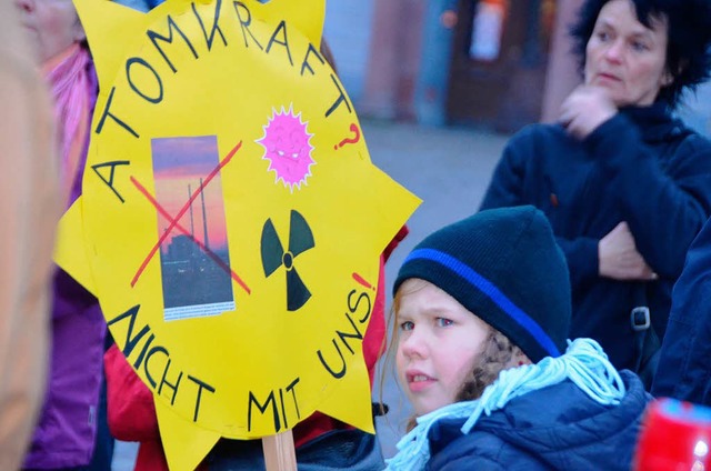 Montagskundgebung gegen Atomkraft  | Foto: Sylvia-Karina Jahn