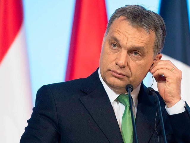 Unter Druck: Viktor Orban  | Foto: AFP
