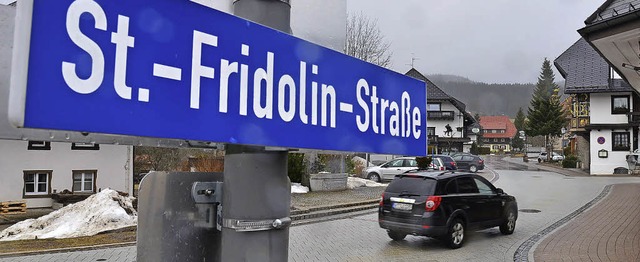 Freie Fahrt: Im Mai 2011 konnte die Sa...er St. Fridolinstrae beendet werden.   | Foto: Sebastian Barthmes