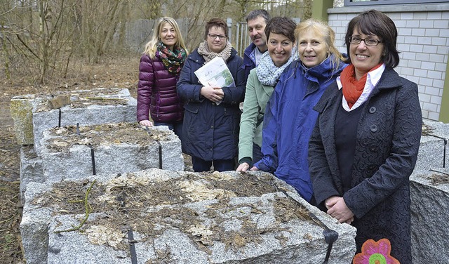 Gestemmt wird das Projekt  in erster L...chen  den Granitsteinen (von rechts).   | Foto: Andr Hnig