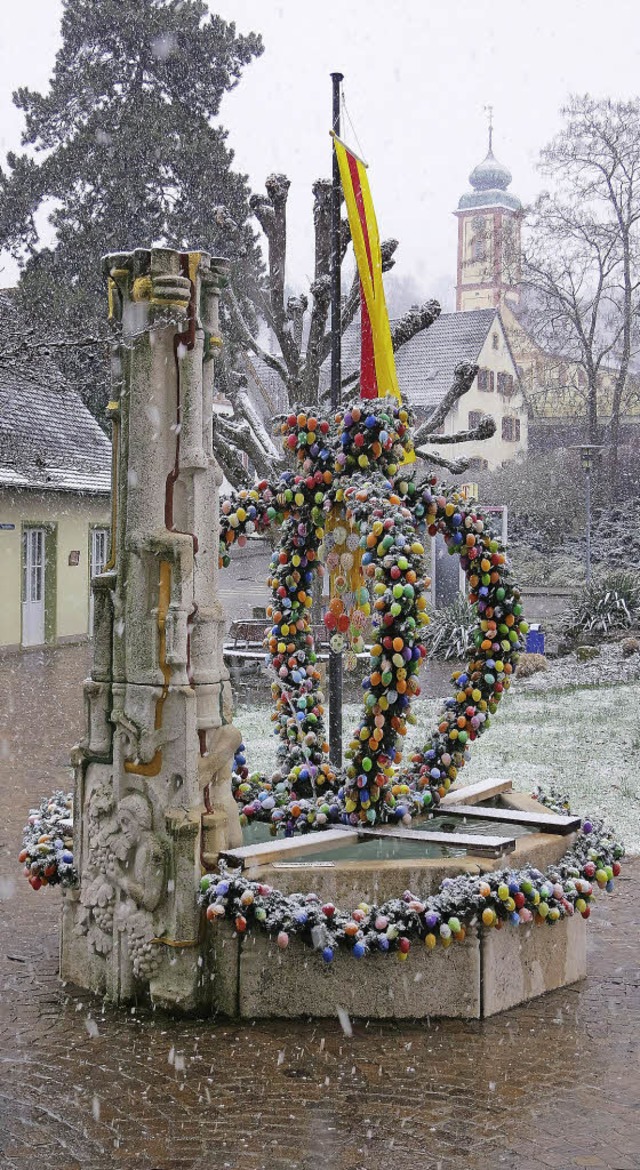 Warten auf Ostern in Bad Bellingen  | Foto: Michael Behrendt