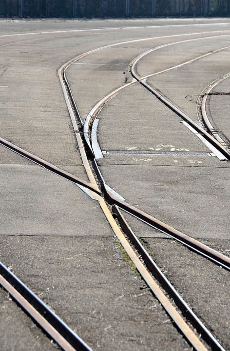 Wohin geht die Reise? Schienen auf dem BASF-Areal   | Foto: Ralf H. Dorweiler