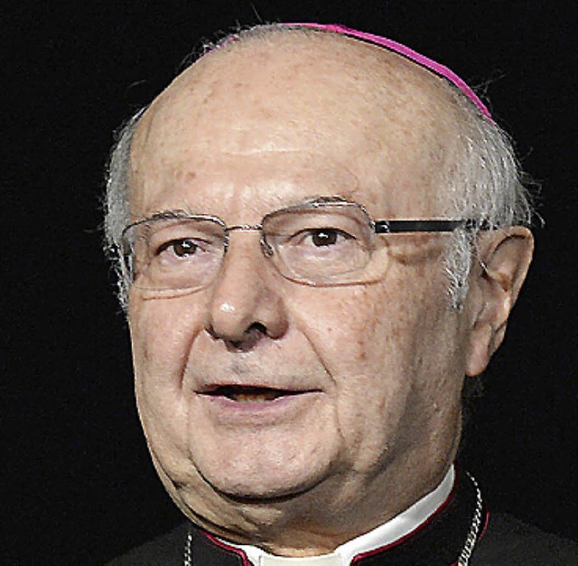 Erzbischof Zollitsch   | Foto: dpa