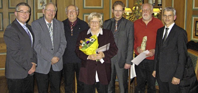 Der Gemeindeverband Kirchzarten ehrte verdiente Mitglieder.   | Foto: Roman Kiener