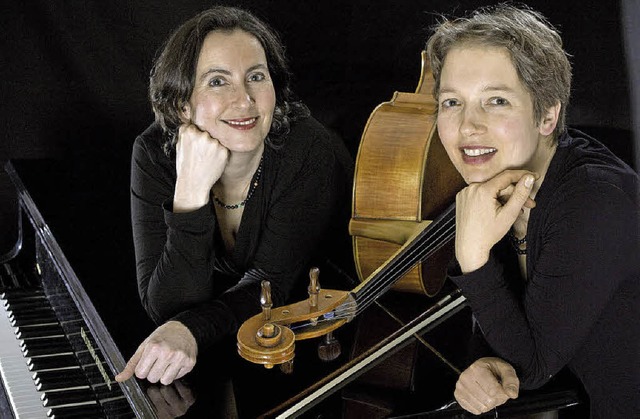 Die Lrracher Cellistin Anita Gwerder ...ilden das &#8222;Duo animando&#8220;.   | Foto: Veranstalter