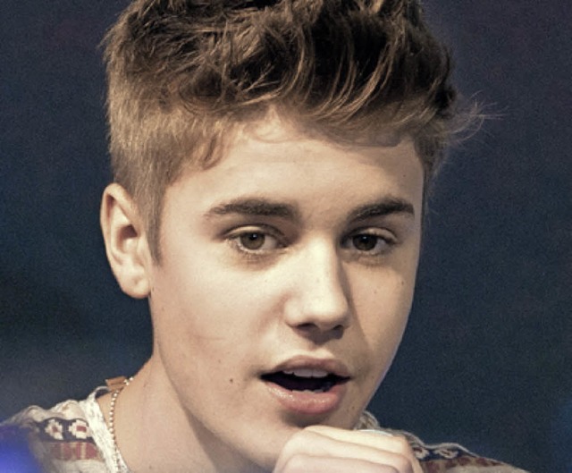 Teenystar Justin Bieber tritt am 8. Ap...aburger Konzertarena Le  Znith auf.   | Foto: dpa