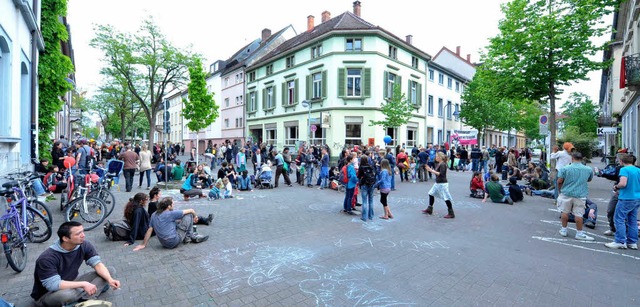 Das 1.-Mai-Fest im Grn war zuletzt au... Gegenstand einer Gerichtsverhandlung.  | Foto: michael bamberger