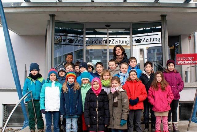 Fotos: Zisch-Klassen bei der BZ