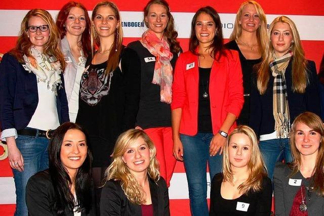 Hostessen-Casting fr den Radio Regenbogen Award