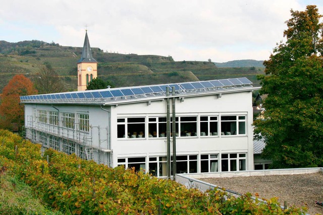 Knftig nur noch Grundschule: Die Wilhelm-Hildenbrand-Schule in Oberrotweil  | Foto: Herbert Trogus