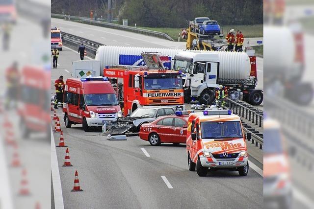 Immer weniger Verletzte auf den Autobahnen im Kreis