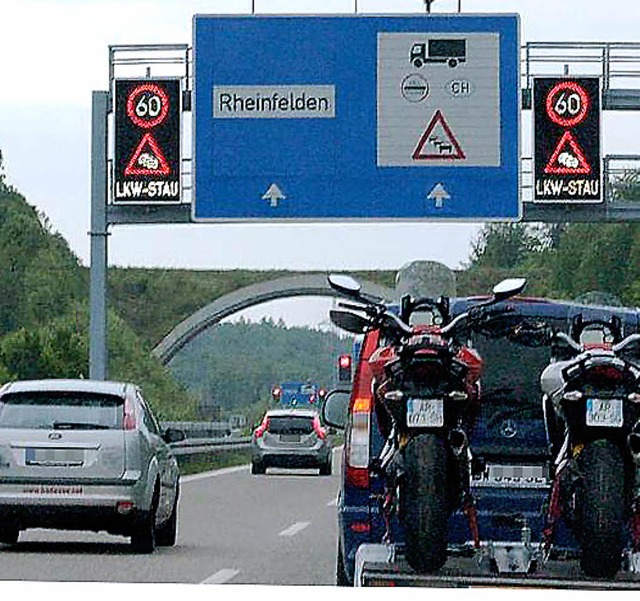 Stark befahren: Mehr Autos sind auf  der A98 unterwegs.   | Foto: Bhm-Jacob