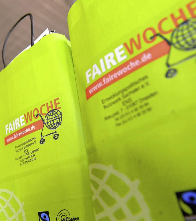 Die Idee, dass Murg &#8222;Fairtrade-G...hrend der Fairen Woche im September.   | Foto: ddp