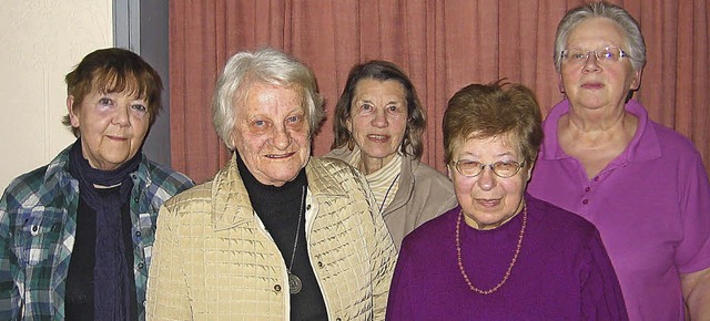 Sie fhren die Geschicke der  Rentnerg...ede Zimmermann und  Monika Fuchshofen.  | Foto: Christiane Sahli