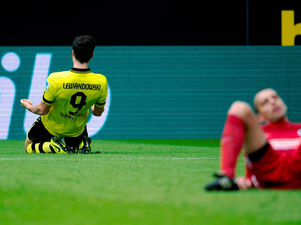 Freude bei Borussia Dortmund, Trauer beim SC Freiburg.