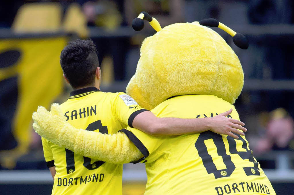 Freude bei Borussia Dortmund.