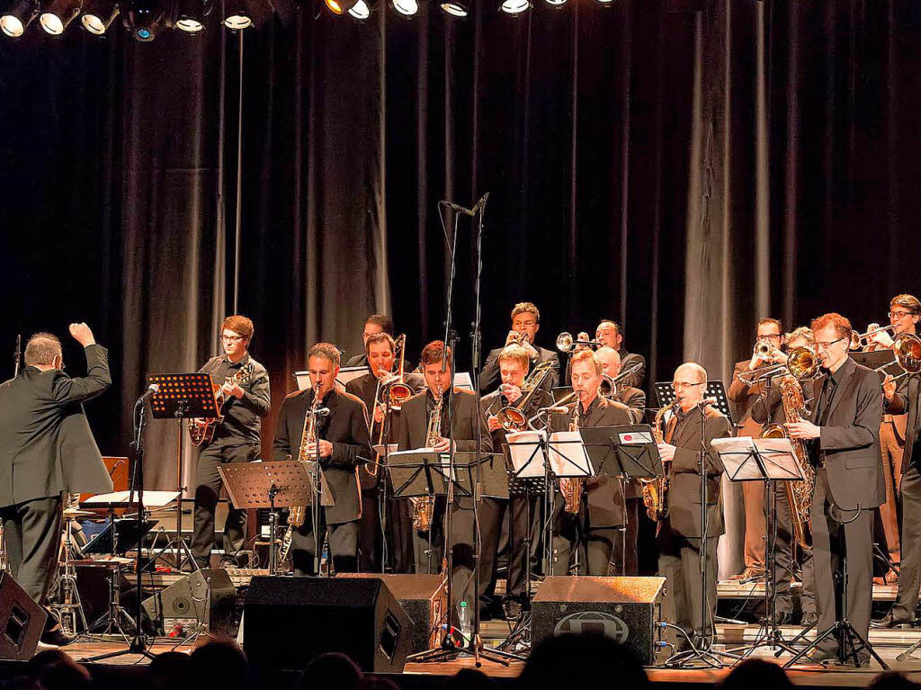 Die Big Band Suprise prsentiert Jazz-, Swing- und Big Band-Klassiker in der Reithalle Offenburg.