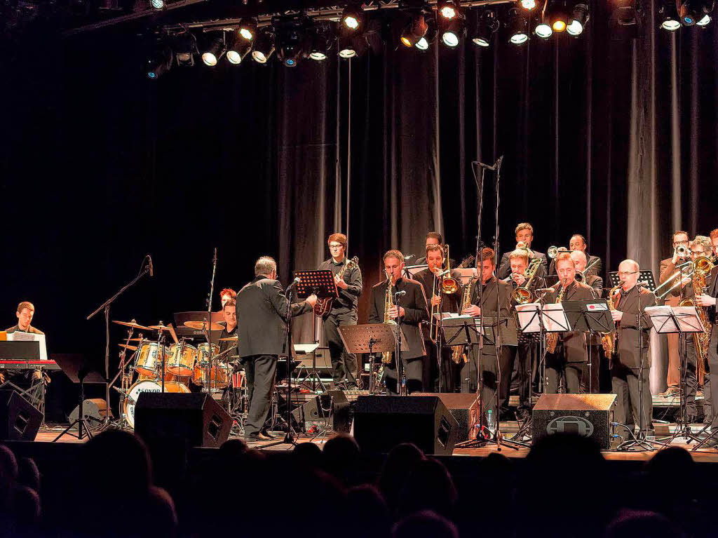 Die Big Band Suprise prsentiert Jazz-, Swing- und Big Band-Klassiker in der Reithalle Offenburg.