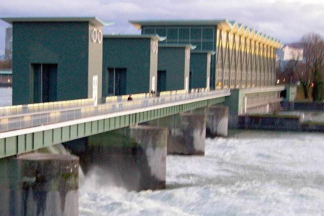 Auftrieb fr neues Wasserkraftwerk St.-Alban-Teich