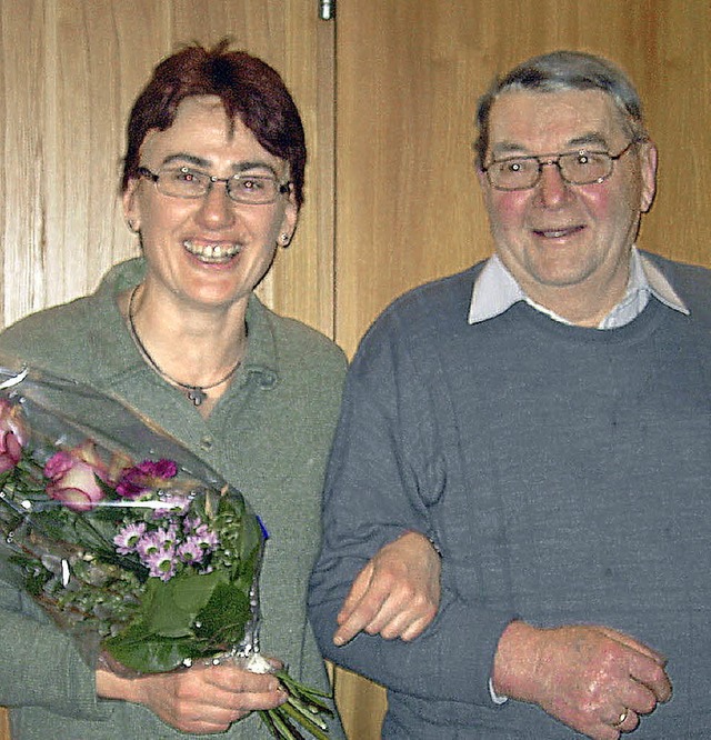 Sabine Selb gehrt dem katholischen Ki... Mitgliederversammlung nach 48 Jahren.  | Foto: Cornelia Selz