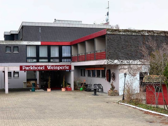 Nur noch die &#8222;Weinperle&#8220; h...im Komplex Lettenbuck in Auggen-Hach.   | Foto: Sigrid Umiger