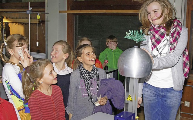 Vielfltige Aktivitten und Vorfhrung...er offenen Tr&#8220; der Realschule.   | Foto: Privat