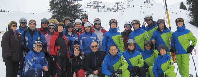 Meister verschiedener Klassen hat der Ski-Club in den Flumser Bergen ermittelt.   | Foto: verein