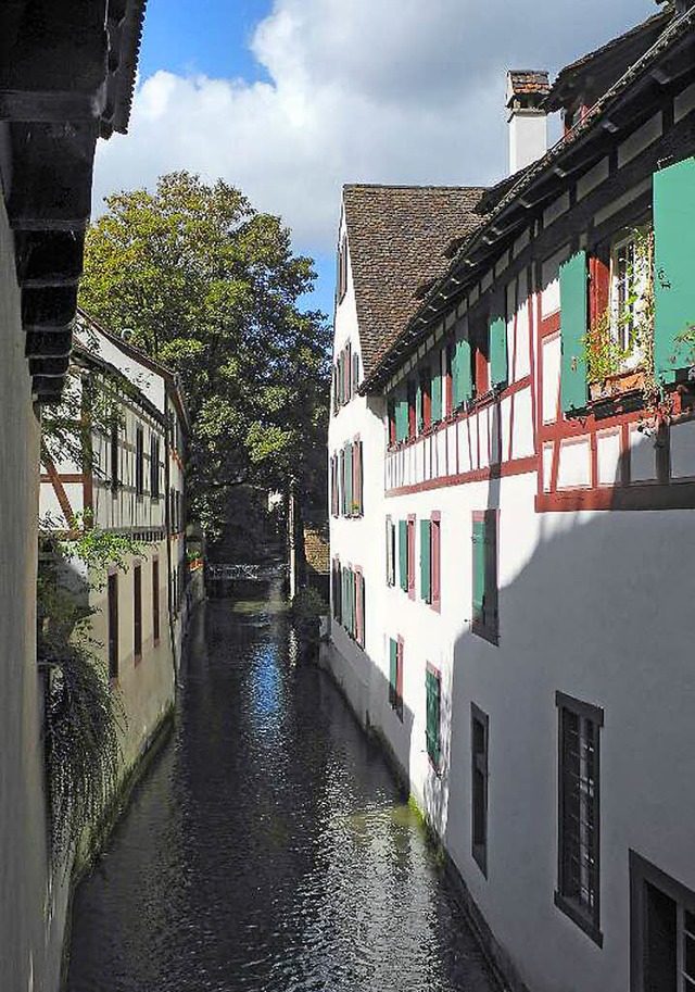 Der St. Alban-Teich in Basel wurde im ...rhundert als Energielieferant gebaut.   | Foto: bs.ch/Juri Weiss