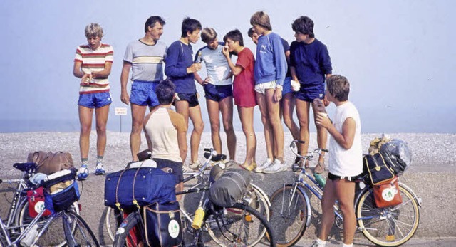 TuS-Radtour 1983 nach Paris  | Foto: privat