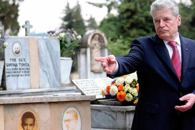 Gauck ehrt ermordeten Kirchenfhrer