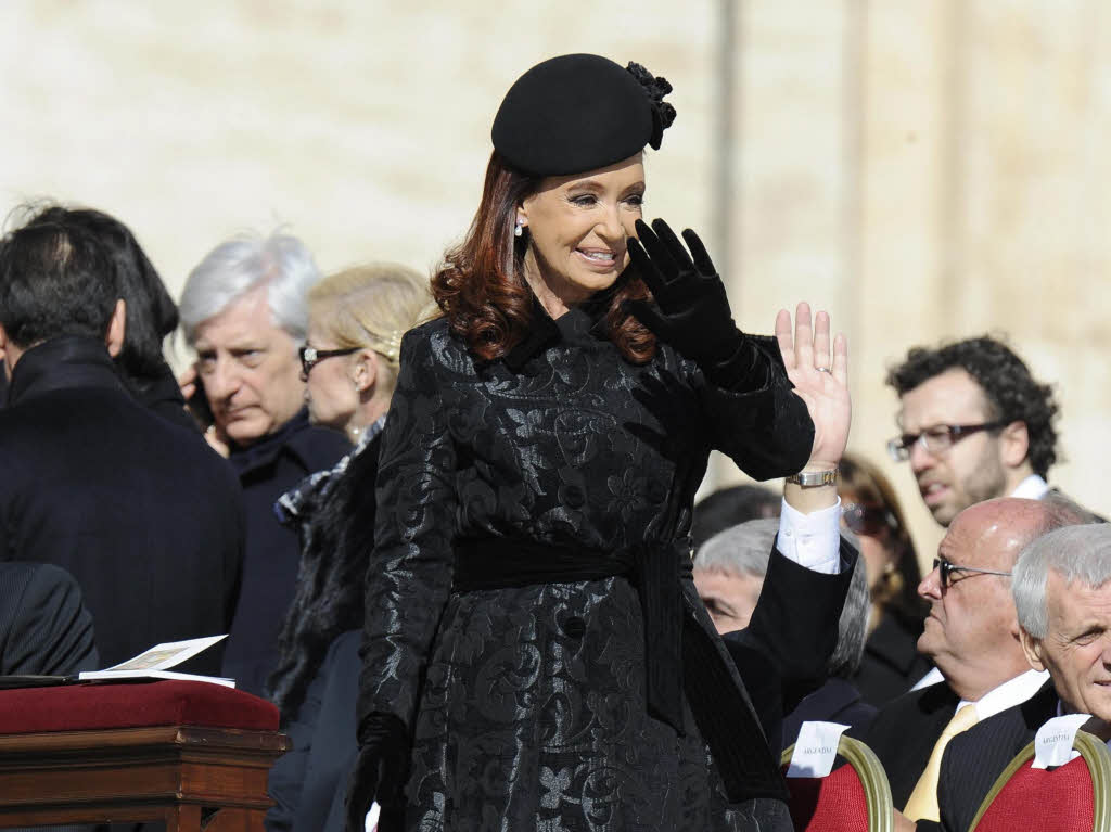 Argentiniens Prsidentin Cristina Fernandez de Kirchner