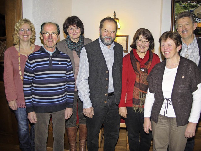 Die bei der Hauptversammlung geehrten ...arianne Mder, Gerda und Walter Dreher  | Foto: Heiner Fabry