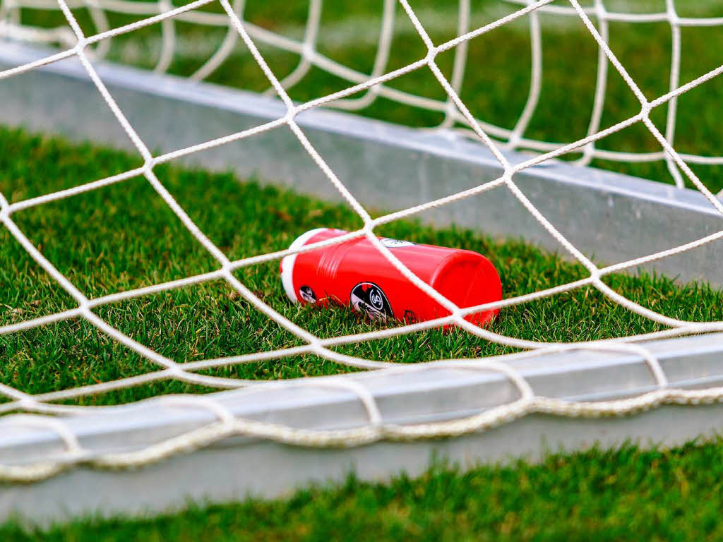 Bei Training ruht die Mannschaft in sich.