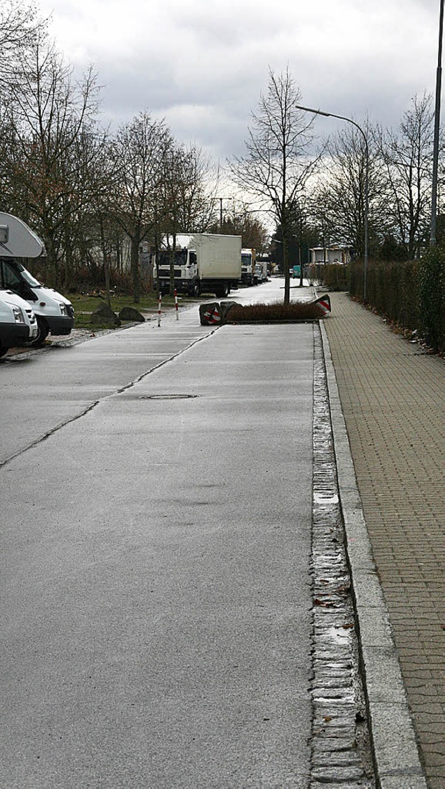 Mit der Bebauung in der Schleife soll ...r Kleingartenanlagen geffnet werden.   | Foto: Jung