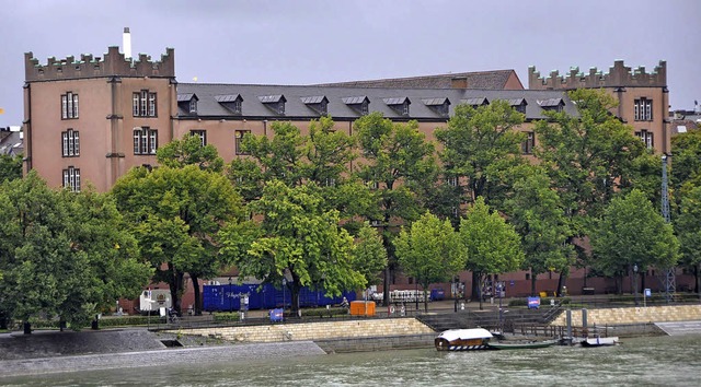 Ein Wettbewerb soll aufzeigen, wie ein...er Kaserne zum Rhein aussehen knnte.   | Foto: gramespacher