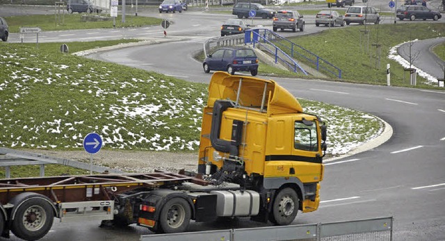 Es geht rund im Turbinenkreisel: Zwlfmal hat es im Vorjahr gekracht.   | Foto: Ralf Staub