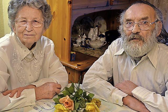 Seit 60 Jahren ein Ehepaar
