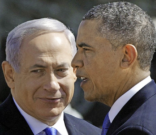 In Misstrauen verbunden: Benjamin Netanjahu und Barack Obama  | Foto: AFP