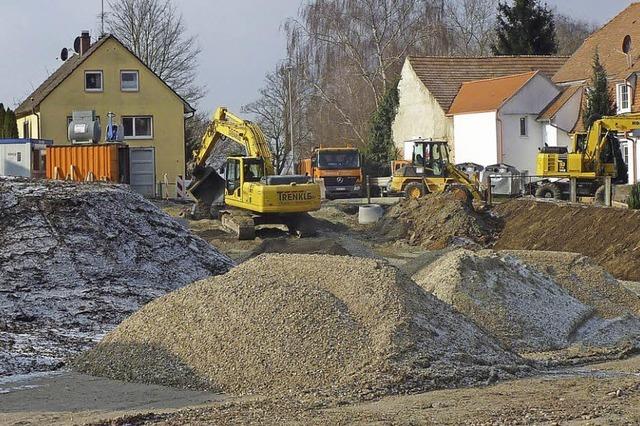 Acht Baupltze werden erschlossen