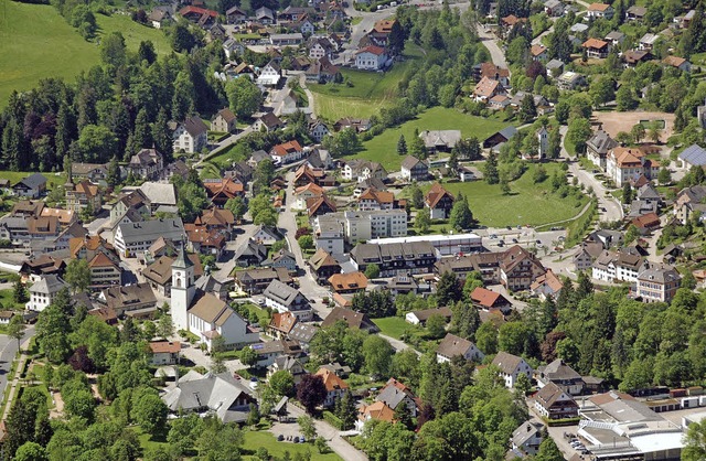 Ortsmitte von Lenzkirch  | Foto: Horst A. B