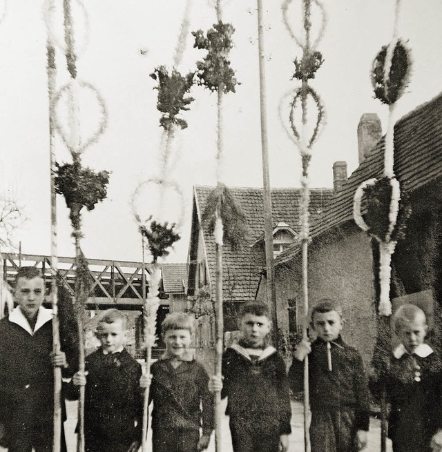 Diese Palmenbuben stammen nicht aus de...Georgen, und zwar vom  2. April 1939.   | Foto: privat