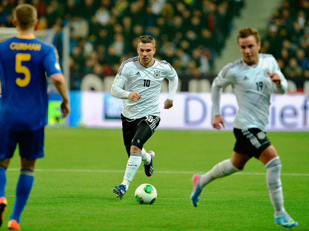 Platz 3: Lukas Podolski (Mitte), 111 Lnderspiele