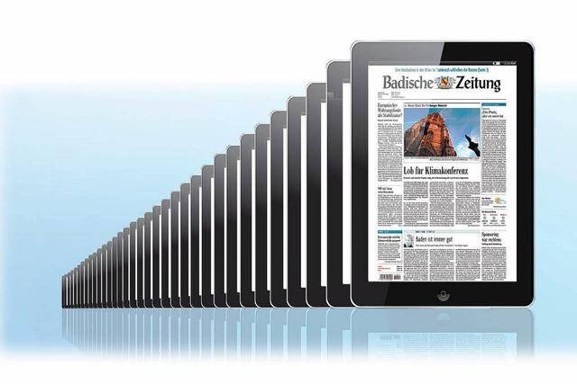 Bereits ber 6500 Nutzer lesen die BZ digital im Abo