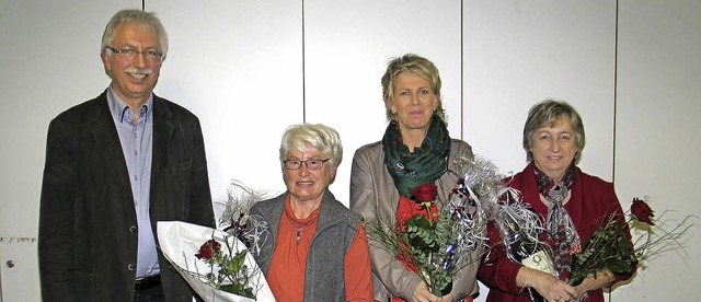 Bei der Hauptversammlung des  Turnvere...Heike Meyer  sowie Barbara Hirsmller.  | Foto: Helmut Hassler