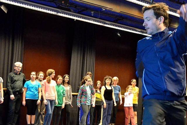 Workshop mit dem Ballettstar Eric Gauthier begeistert Weiler Musikschüler