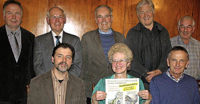 Gewhlt: der neue Vorstand des Frderv...d Schmidt, Erna Kaiser, Walter Maier.   | Foto: Peter  Schtz