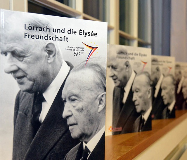 Das Jubilum des Elyse-Vertrages ist ...rsitzender von Lrrach International.   | Foto: Nikolaus Trenz