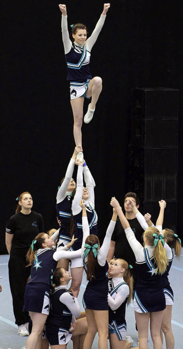 Die Cheerleader des TV Staufen gehren zu den erfolgreichsten im Land.  | Foto: Privat